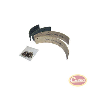 Brake Lining Set - Crown# 116600