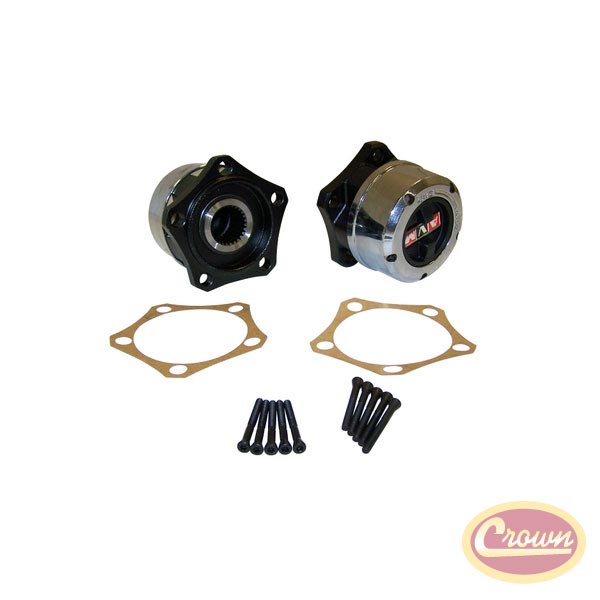 Manual Locking Hub Set - Crown# 400526