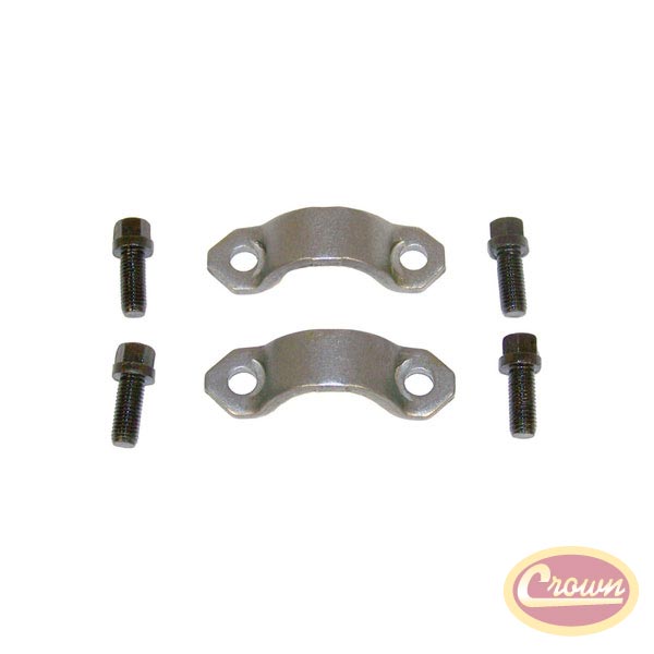 U-Joint Strap & Bolt Kit (Hex Head) - Crown# 4006698K