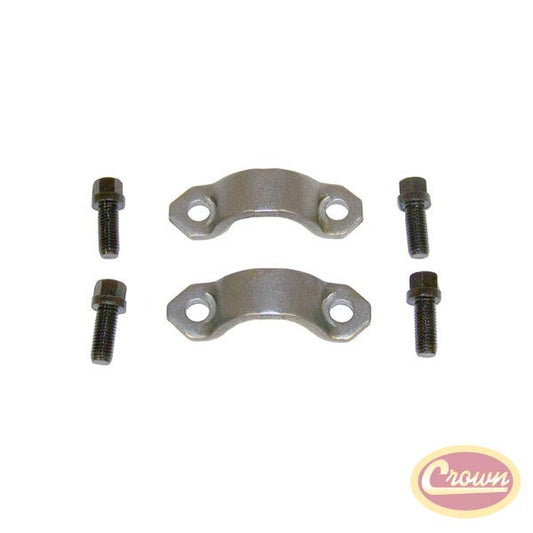 U-Joint Strap & Bolt Kit (Hex Head) - Crown# 4006698K