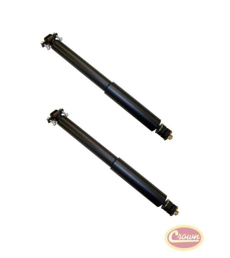 2 H/D Gas Front Shock Absorbers - Crown# 4638190 84-01 Cherokee 93-98 G.Cherokee