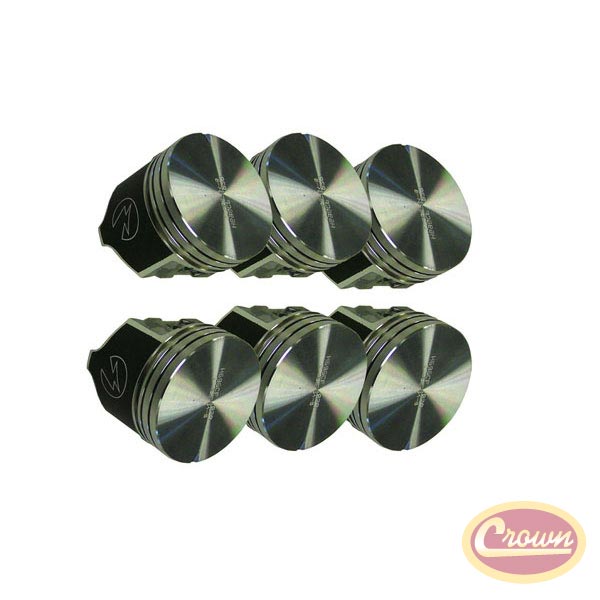 Piston Set .020 (6) - Crown# 4778861PK20