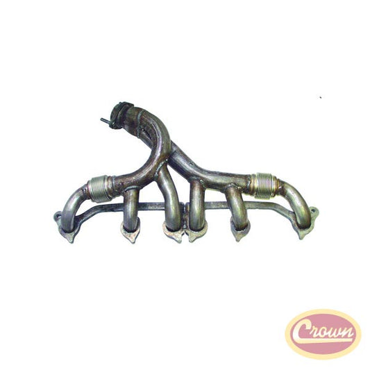 Exhaust Manifold - Crown# 4883385 Fits 93-98 Jeep Grand Cherokee 97-99 Wrangler