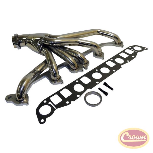 Header Kit (Stainless Steel) - Crown# RT36001