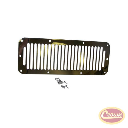 Hood Vent Cover (Stainless) - Crown# RT34014