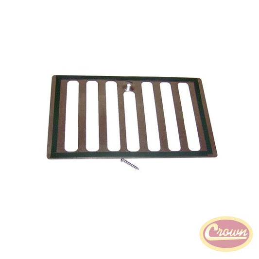 Hood Vent Cover (Stainless) - Crown# RT34061