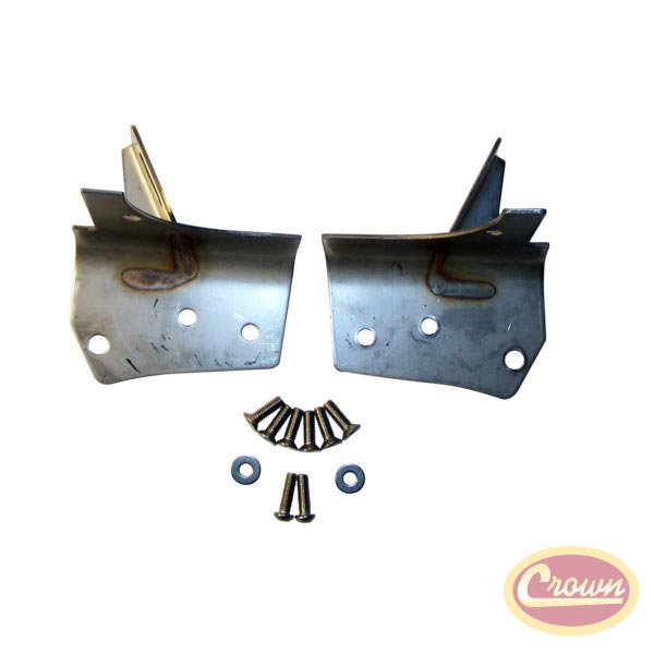 Windshield Light Mount Brackets - Crown# RT34067