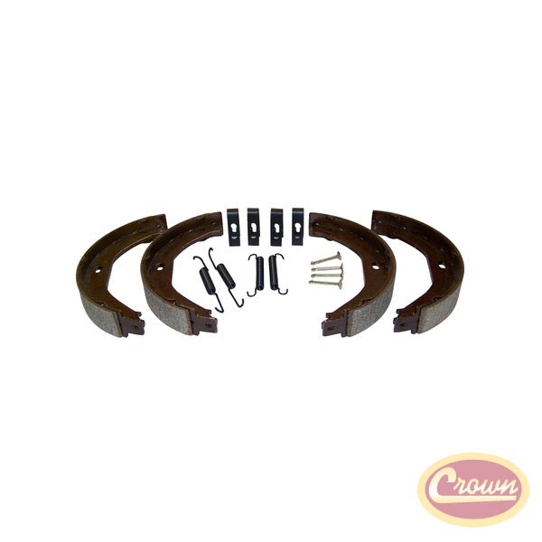 Parking Brake Shoe & Lining - Crown# 5011988AA