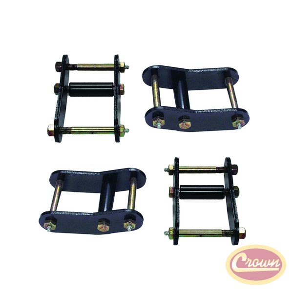 Heavy Duty Greasable Shackle Kit - Crown# RT21023