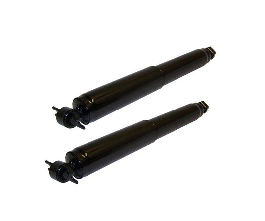 Two Gas Charged Rear Shock Absorbers - Crown# 52087835AB 97-06 Jeep Wrangler