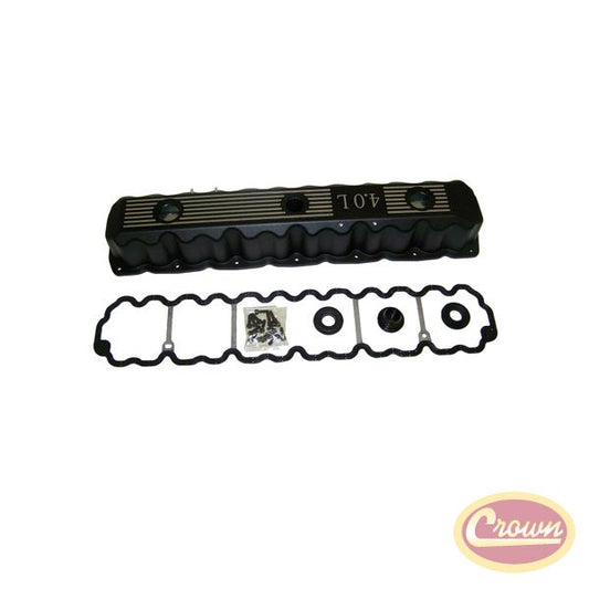 Valve Cover (4.0L - Black) - Crown# RT35001