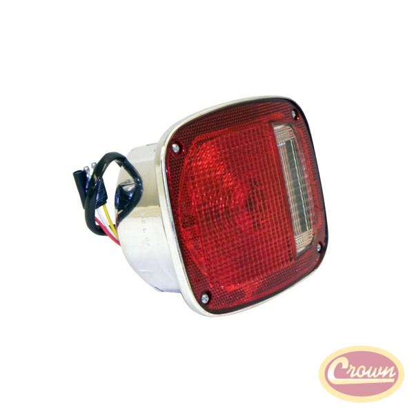 Right Tail Lamp Assembly, Chrome - Crown# 5457198C