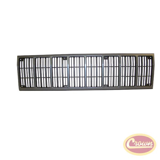 Cherokee Radiator Grille, Gray/Black - Crown# 55013144