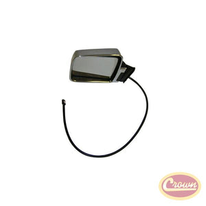 Manual Remote Mirror, Right (Chrome) - Crown# 55034120