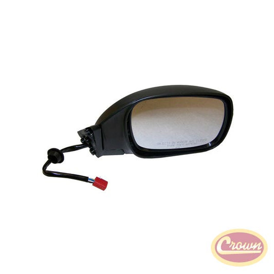 Electric Remote Mirror, Right (Black) - Crown# 55154948AC 97-01 Jeep Cherokee
