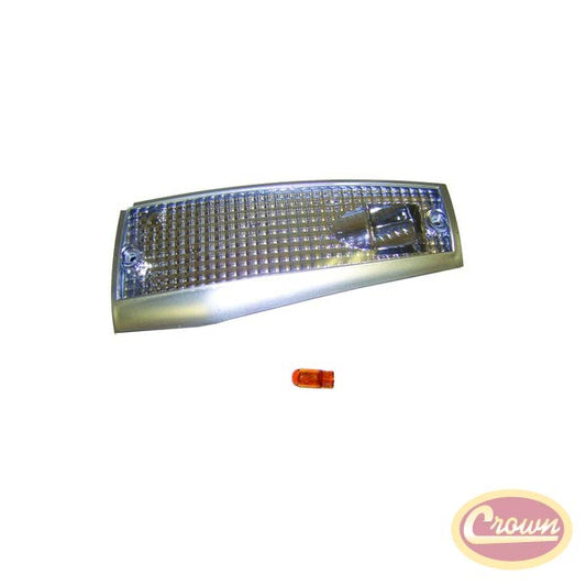 Sidemarker Lens (Chrome - Right) - Crown# RT28025