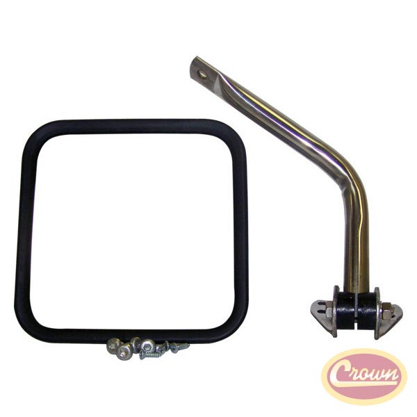 Mirror & Arm Kit (Stainless) - Crown# RT30008