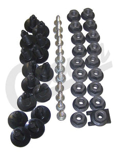 One New Fender Flare Hardware Kit - Crown# 5AGFRKIT