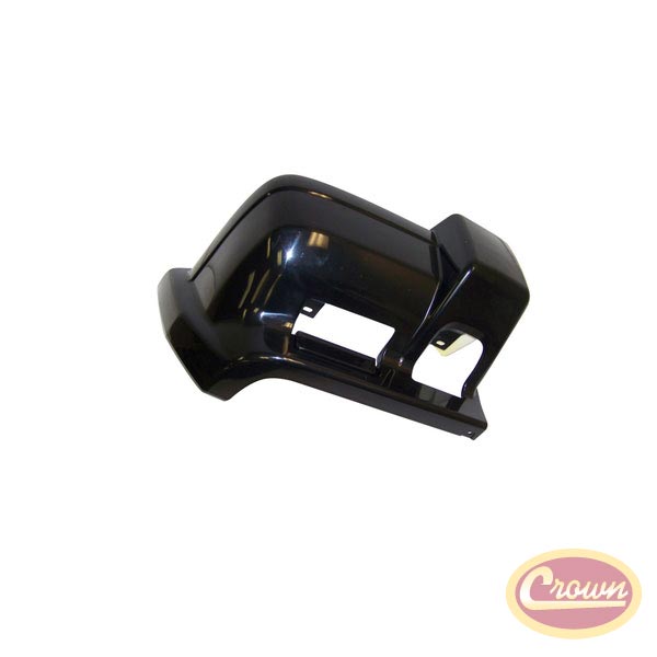 Front Bumper Cap, Right (Flat Black) - Crown# 5DY00TZZAC