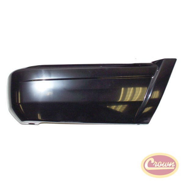 Rear Bumper Cap, Left (Flat Black) - Crown# 5DY09TZZ