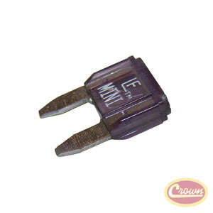 MINI Fuse, 3 Amp - Crown# 6101482