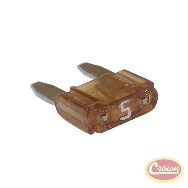 MINI Fuse, 5 Amp - Crown# 6101484