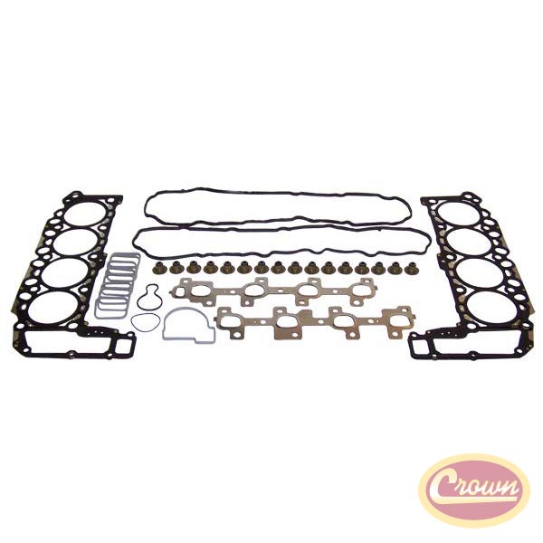 Gasket Set (Upper - 4.7L) - Crown# 68001777AA