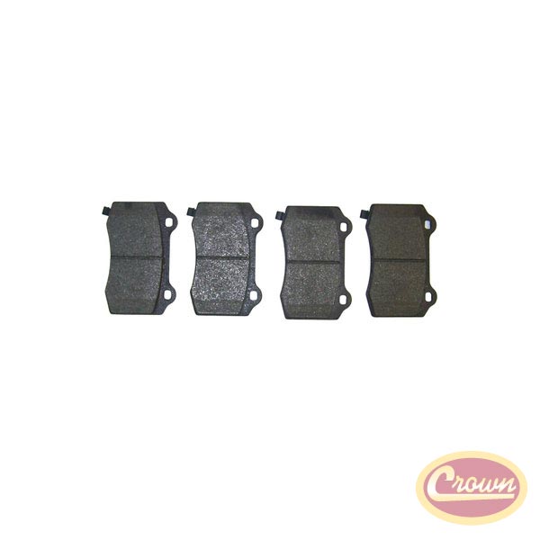 Disc Brake Pad Set (Rear) - Crown# 68003610AA