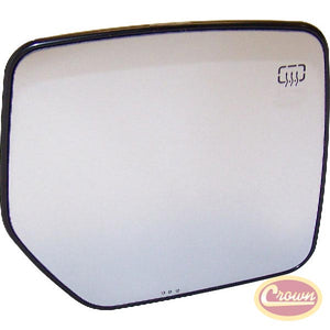 Mirror Glass & Support (Right) - Crown# 68003720AA