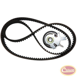 Crown Jeep 2.8 Diesel 2pc.Timing Kit 68031478AA Timing Belt & Tensioner