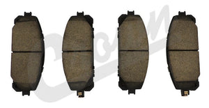 One New Brake Pad Set - Crown# 68212327AC