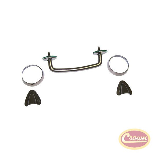 Windshield Tie Down Kit (Stainless) - Crown# RT34068