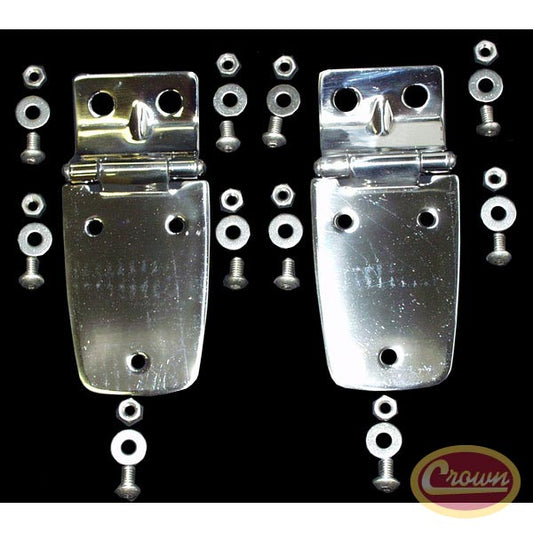 Hood Hinges (Stainless) - Crown# RT34057