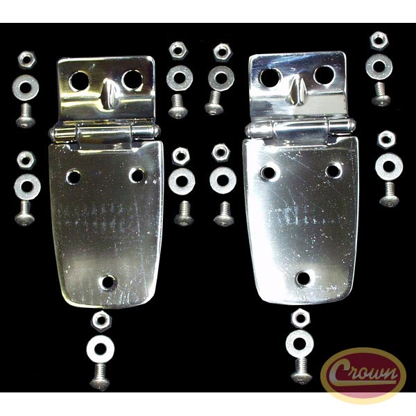 Hood Hinges (Stainless) - Crown# RT34057