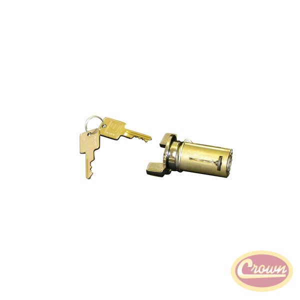 Crown# 8120081K 76-84 CJ, SJ, J, Series Coded Ignition Lock Cyl W/ Keys
