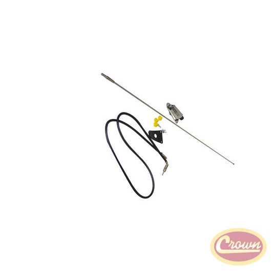 Chrome Antenna Kit - Crown# 8127842K