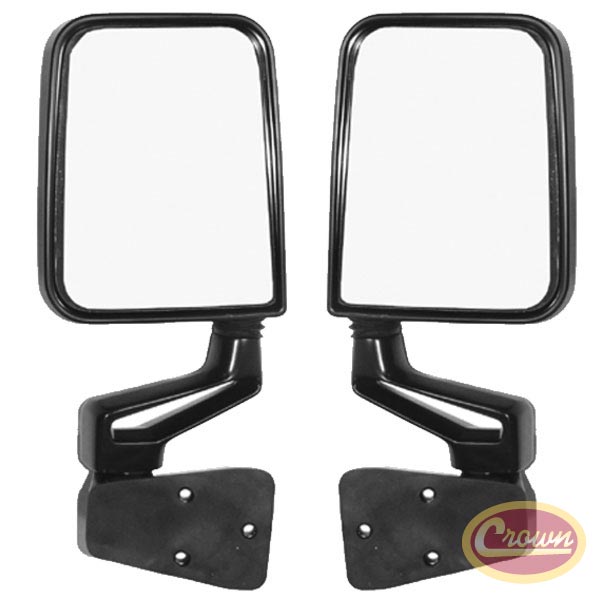 Door Mirror Kit (Black) - Crown# 82200834K