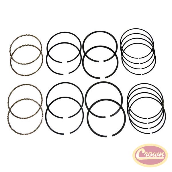 Piston Ring Set (Std) - Crown# 83500210K4