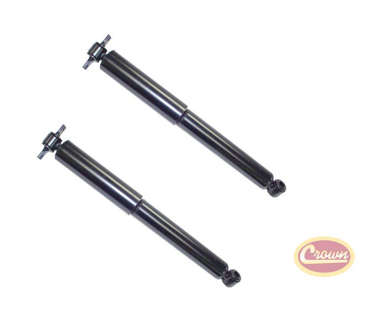 2 Heavy Duty Rear Gas Shock Absorbers - Crown# 83501161 84-01 Jeep Cherokee