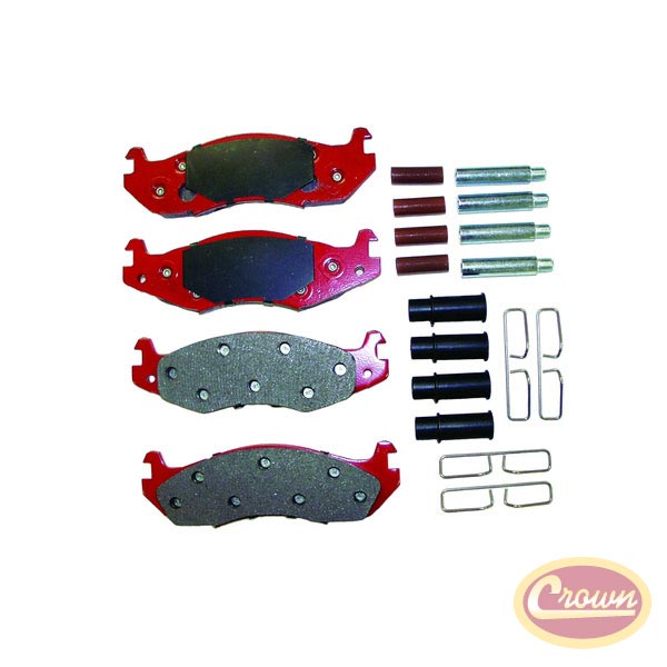 Brake Pad Master Kit - Crown# 83501167MK