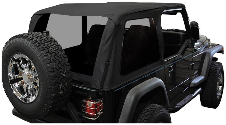 One New Bowless Soft Top, Black Diamond w/ Tint - Crown# BRT10035