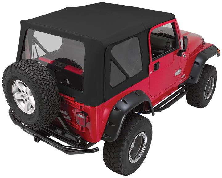 New Complete Soft Top, Black Diamond -Crown# CT20335 Jeep Wrangler TJ 97-06