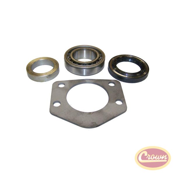 Rear Axle Shaft Bearing Kit - Crown# D44TJBK