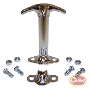HOOD CATCH KIT, CHROME - Crown# RT26006