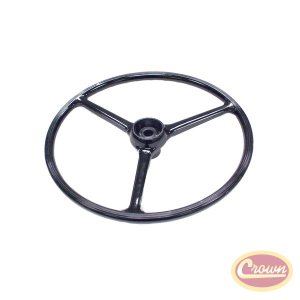 One New Steering Wheel with 2-3/8" Horn Button - Crown# 927417