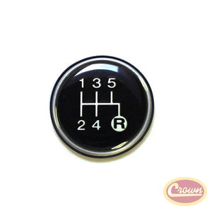 Shift Knob Insert - Crown# J3241073