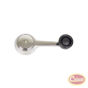 Window Crank Handle (Chrome) - Crown# J3678907