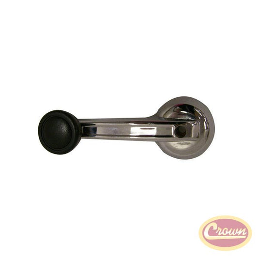 Window Crank Handle (Chrome) - Crown# J3726992