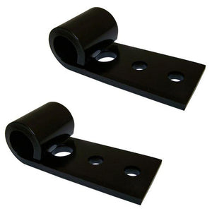 Two Front Spring Brackets, Left & Right - Crown# J5355689