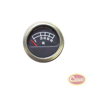 Oil Pressure Gauge - Crown# J5460640